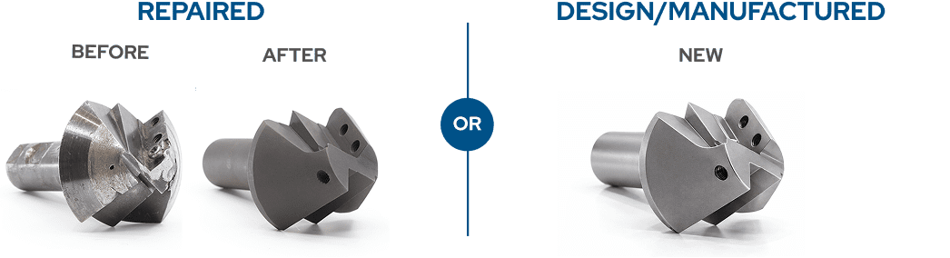 repaired or manufactured graphic